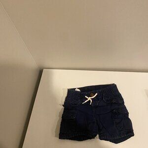 Cargo Shorts Navy Blue